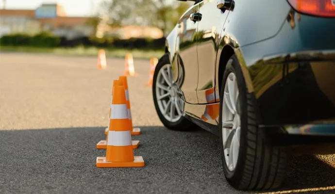 Behind the wheel training